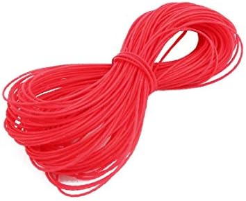 X-deree 0.3mmx0.6 ממ עמיד PTFE טמפרטורה גבוהה צינורות אדומים 10 מטר 32.8ft (tubi rossi ad alta טמפרטורה