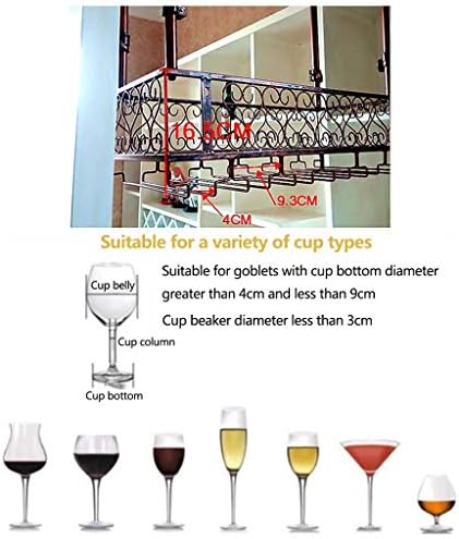תקרה פשטות מסוגננת מחזיק כוס פשטות מסוגננת מחזיק בקבוק זכוכית מחזיק גביע בית גביע כוס יין כוס סוגר