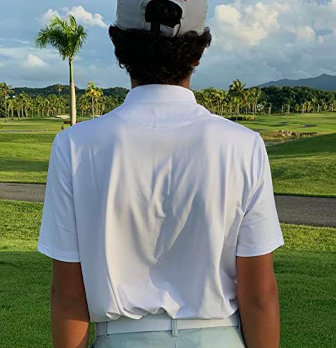 3 גרם גולף ללבוש בנים חולצת פולו פרופומנס לחות פיתול יבש בכושר שרוול קצר הדפסת אופנה אתלטית חולצות פולו אתלטיות