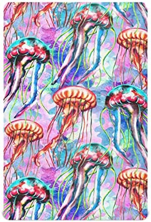 Umiriko Jellyfish Color Pack n Play Baby Play Playard Sheet
