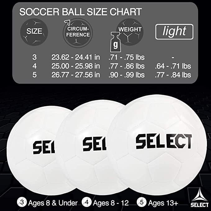 בחר Numero 10 Match Turf כדורגל כדור כדורגל, 12 חבילה עם שקית כדור ומשאבה דובל, V23 צהוב, גודל 5