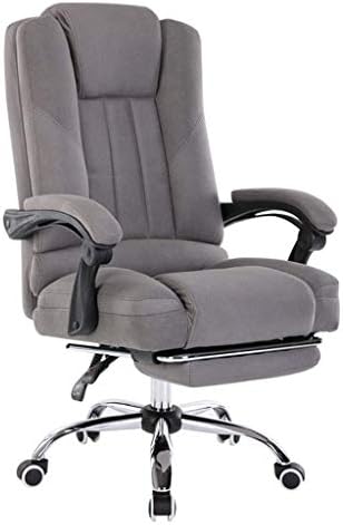 פשטות יצירתית כיסא משרדי בדים נוח, כיסא מחשב ארגונומי משענת גב גבוהה מרופדת כיסא משימה מסתובב למשרדים