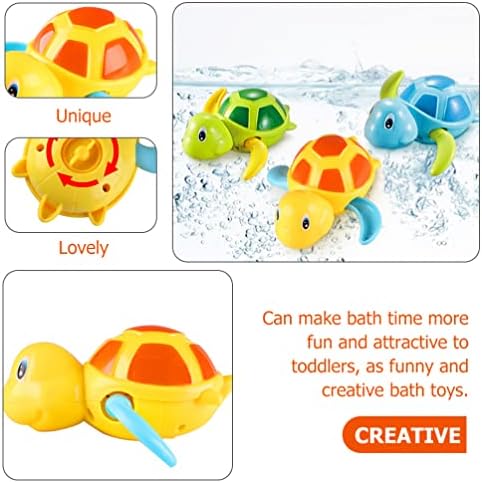 צעצועי שעון צעצועים צעצועים של צעצועי אמבטיה של קיסנגל פעוטות צעצועים אמבטיה צעצועים 2 יחידות צב אמבטיה צעצועים