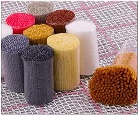 מחט עבור שטיח רקמת מגדלור, תפס וו שטיח ערכות רקמה כפתור חבילה 52 68 סמ