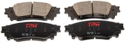 SET TRW Pro TRM14449 סט כרית בלם דיסק עבור יגואר XF 2010-2015, אחורי ויישומים אחרים