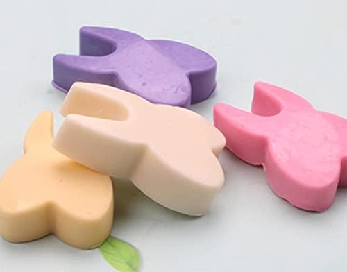 תבניות סיליקון 2 חבילות 6 חלל שיניים בצורת סיליקון סיליקון עוגת עוגת עובש אפייה תבניות סבון סיליקון