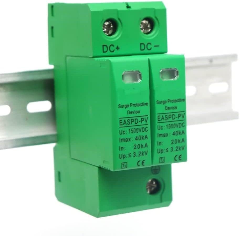 Power Koaius 2p 3p DC SPD 500V 800V 1000V 1200V 20KA ~ 40KA DIN Rail Solar Solar Outdoor Suppery
