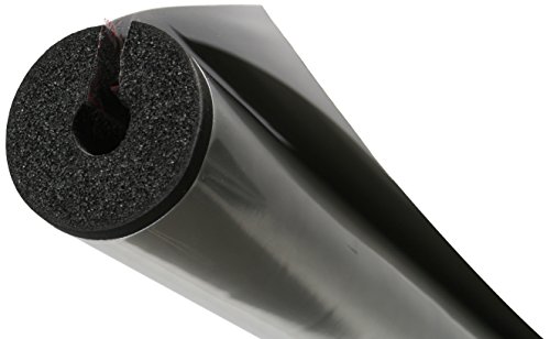 K-flex 6ryl048218al PVC Clading Al Tube, 2-1/8 מזהה בידוד נומינלי, אורך 3 ', 1/2 עובי קיר, כסף