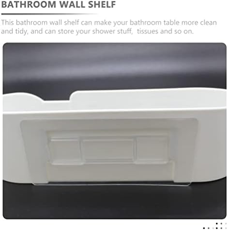 Cabilock 10 PCS מארגן מקלחת אמבטיה מדפי ניקוז מדפי ניקוז קיר מדף אחסון רכוב על קיר.