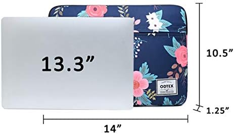 שקית שרוול נייד ODTEX תיק מגן עמיד למים תואם ל- MacBook Pro/Air 13 אינץ