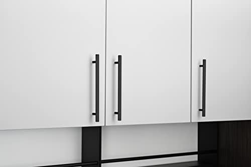 טרסקסה 1 ארון מטבח ארון דלת שחורה ידית דלת שחורה 7 אינץ 'מרכז חור מט ארון שחור מושך עיצוב מתומן יצירת