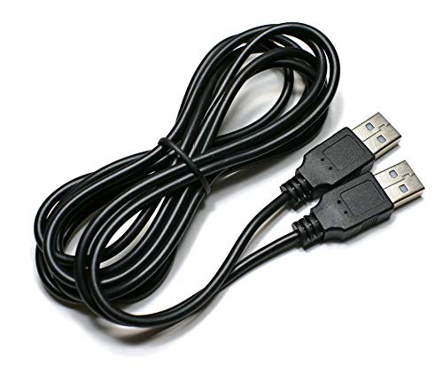 Edo Tech 10 ft USB שמע שיק וידאו כבל מחבר חשמל עבור RCA נגן DVD נייד DVD DRC69705E22-2PK DRC79981E