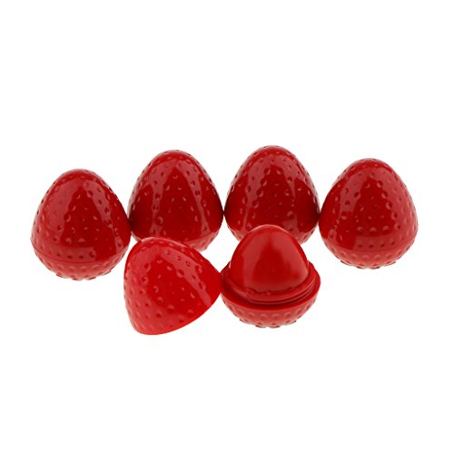 סט של 5 לחות הגנת שפתון ערכת שפתון תות פירות ריחני בנות מתנה