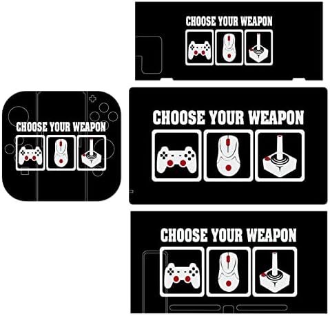 לבחור שלך נשק משחקי וידאו משחק עור כיסוי מדבקות מלא סט משחק מגן לעטוף לוחית מדבקות תואם עם מתג