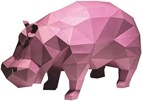 WLL-DP HIPPO DIY נייר פיסול נייר מגור