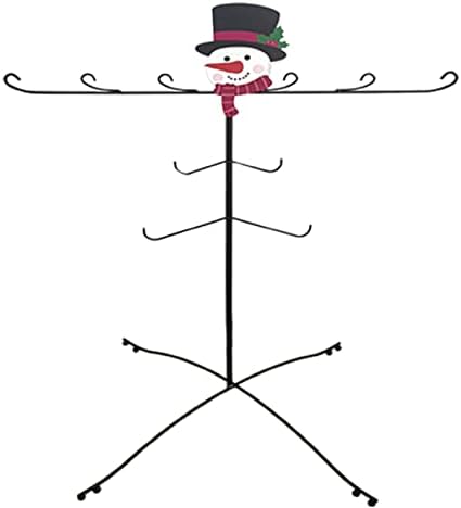 מחזיק גרב חג המולד בודד, קולב צורת סניף רב -פונקציונלי קולב יצירתי סנטה קלאוס שלג דפוס חג המולד חג המולד מתלה