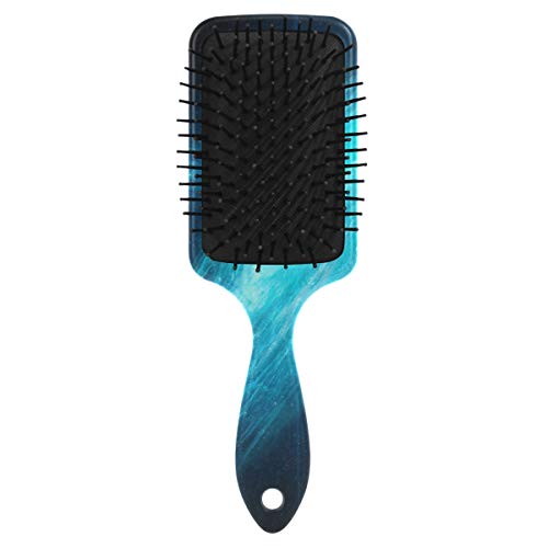 מברשת שיער של כרית אוויר של VIPSK, יקום מדהים צבעוני פלסטיק, עיסוי טוב מתאים ומברשת שיער מתנתקת
