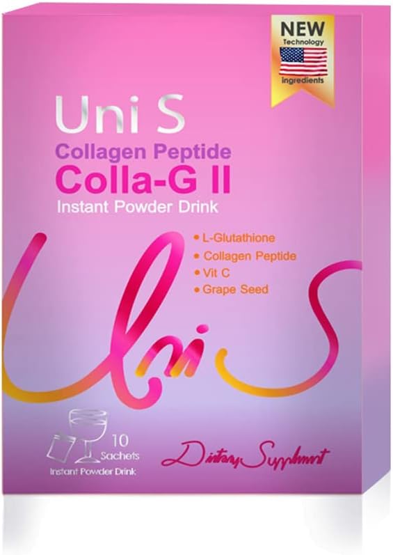 9500 mg Uni S Colla-G2 קולגן אנטי אייג'ינג יציבה לחות חלקת להפחית קמטים קורנים עור אקספרס משלוח על ידי DHL