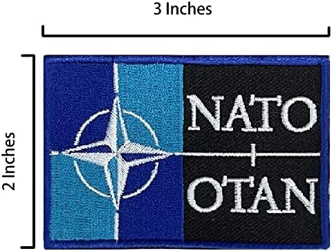א-אחד דפוס נאטו טלאי סמל טקטי + סיכת דש דגל ליטא, תפור על טלאי להילוכים צבאיים ז'קט סיפון חיל הים