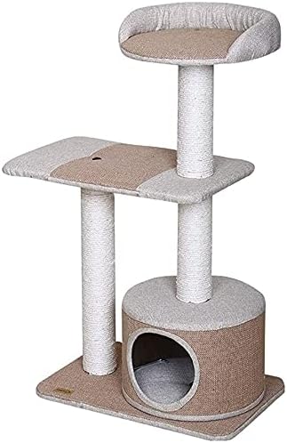 מגדל עץ חתול מגדל עץ חתול דירה מגרד הודעות טיפוס צעצוע פעילות מרכז חיות מחמד לשחק מגדל בית דקורטיבי
