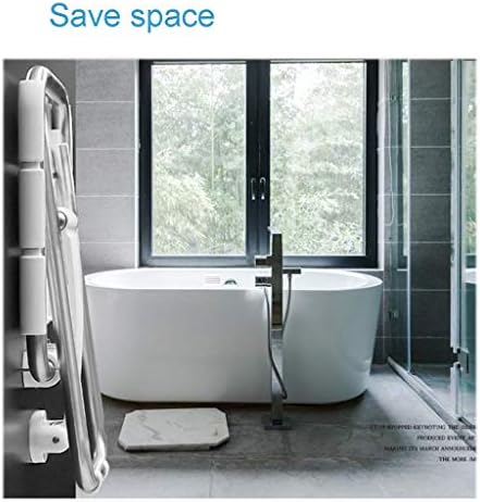 מקלחת מושב אמבטיה צואה מתקפל מקלחת מושב קיר רכוב אמבטיה אמבטיה בטיחות שרפרף כיסא, עם תמיכה רגליים, עומס
