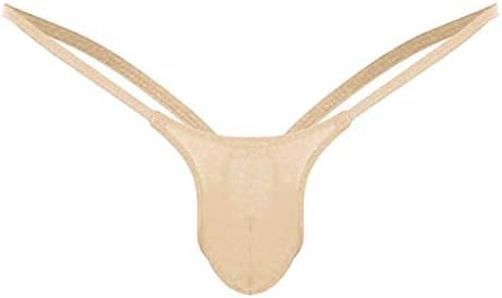 Sheoo mens תחתונים סקסיים מותניים נמוכים מיתרים G-String חוטיני הלבשה תחתונה ארוטי ביקיני T-גב תחתונים