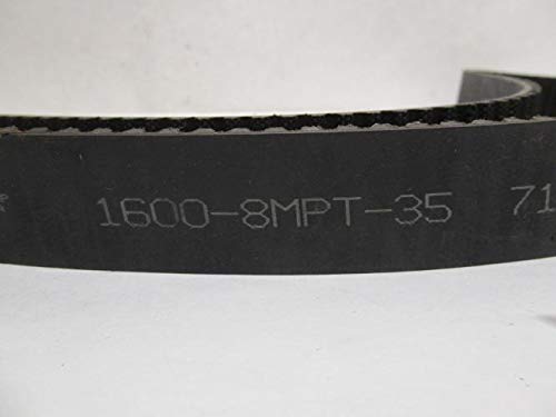 קרלייל 1600-8MPT-35 פנתר גומי בתוספת חגורה סינכרונית, אורך 63 , רוחב 1.38, 8 ממ, 200 שיניים