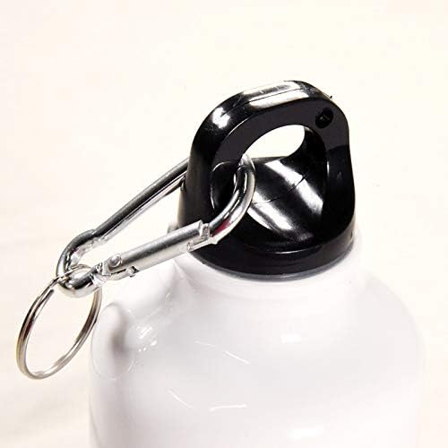 אני אוהב את הפוג שלי קל משקל קל משקל בקבוק מים ספורט BPA בחינם עם מחזיק מפתחות וכובע בורג 400 מל