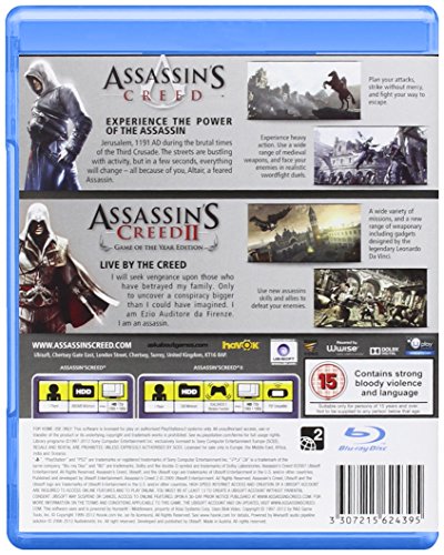 Assassin's Creed 1 & 2 - חבילה כפולה של Ubisoft