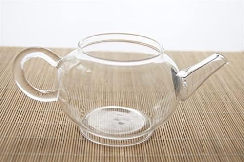 SDFGH זכוכית עמידות גבוהה 250 מל סיר תה זכוכית סיר תה צלול גדול סיר תה תה פרחי תה PUER KETTLE Office