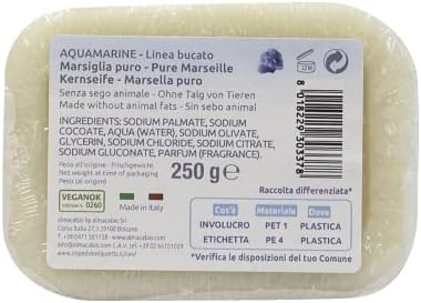 אלמקביו מרסיי סבון טהור - 3 חבילות של 250 מיליליטר