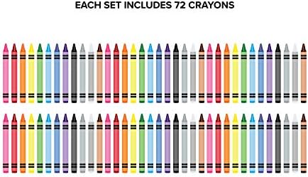מדבקות שמש מיני עפרונות עפרונות דלקת קיר בד של 72 עפרונות מיני עם 9 צבעים. הניתן למיקום מחדש. לשימוש