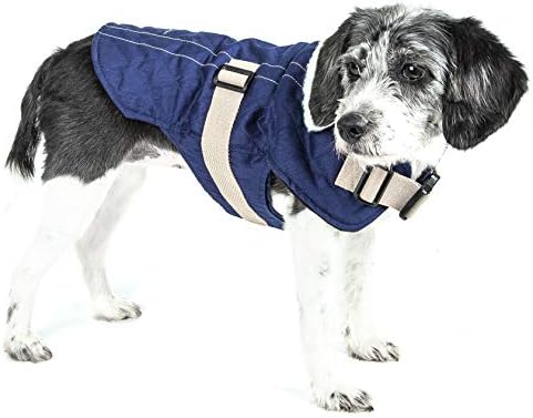כלב מגע 'שרפה-קארק' מעצב מקורי מעצב מעיל כלב מחמד אופנה, גדול, כחול מלכותי