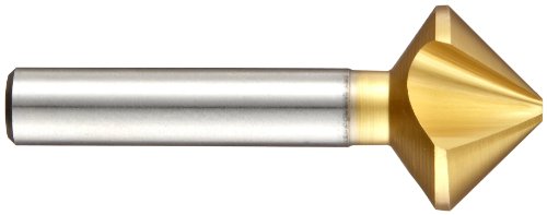 Magafor 4831 Series Cobalt Steel Dountersinkink, ציפוי פח, 3 חלילים, 90 מעלות, שוק עגול, 0.315