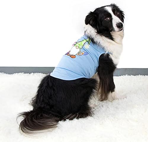 חולצות כלבי כלבים באביב קיץ-חולצות טריקו כלבים לבוש חיות מחמד צווארון מחמד רך ונושם בגדים 2 חבילות