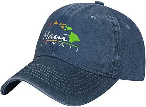 כובע בייסבול בייסבול קאובוי מתכוונן לכובע איי הוואי מאווי.