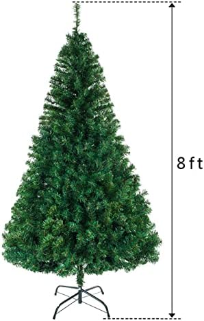 עץ חג המולד AOOF 8ft עם 1138 ענפים