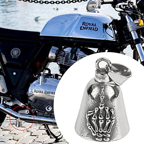 פעמון אופנועים של Omoojee למזל, פעמון אצבע אמצעי, נוהג בטוח לרוכבי אופנוענים