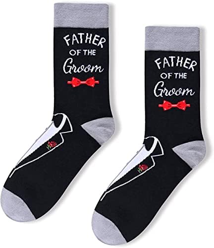 שמח פופ מצחיק אב מתנות אב של חתן מתנות מתנות לאב בחוק מצחיק שמלת גרבי חתונה גרביים לגברים