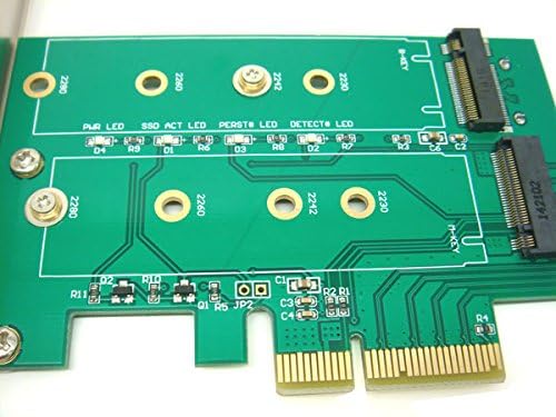 Sintech M.2 PCIE SSD ל- PCIE X4 או SATA SSD לכרטיס מתאם SATA