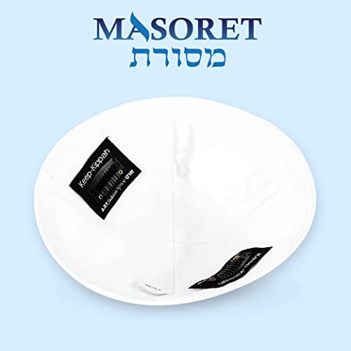 מסורט Keep-Kippah Set Clip Set: 4 זוגות ראש מתכת עמידים עם מסרק תואם לקיפוט היהודי, קיפה, ימקה, כובעי ירמולקה