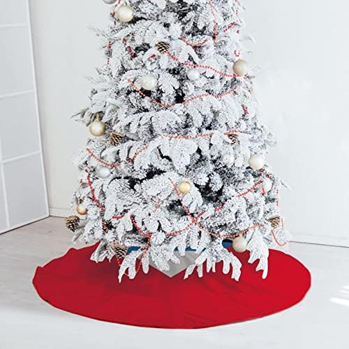 אנטיגואה וברבודה דגל עץ חג המולד חצאית עץ חג המולד רך קישוט לחג המולד לחג המולד למסיבת חג 30 x30