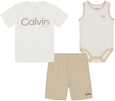 קלווין קליין-בנות 3 חתיכות בגד גוף סט קצר