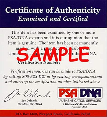 Paul Hornung PSA DNA חתום על COA 8x10 חתימות צילום