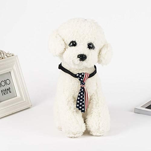 PartyKindom Us עיצוב דגל עיצוב צוואר עניבות כלבים יצירתיים עניבות פרפר אביזרי כלבים ציוד חיות מחמד לפסטיבל