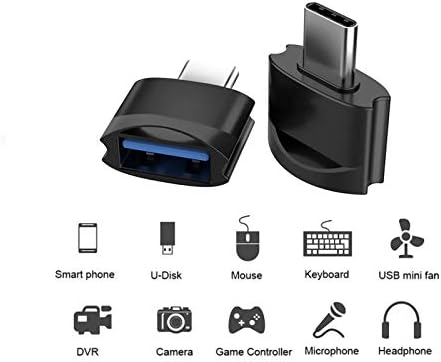 USB C נקבה ל- USB מתאם גברים תואם למוטו Motoola Moto XT1900-2 עבור OTG עם מטען Type-C. השתמש במכשירי הרחבה כמו
