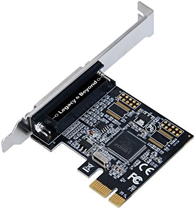 SIIG Legacy ו- Beyond Series 1 Port Card PCIE מקביל - תומך ב- SPP/EPP/ECP - IEEE 1284 סטנדרט
