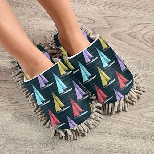 ימי שונים סירות סמרטוט נעלי רצפת ניקוי לשטוף נעלי בית לנשים ניקוי בית נעלי בית עבור משרד
