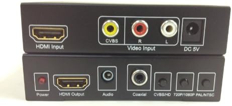 CKITZE BG-440 PAL HDMI / Composite ל- NTSC HDMI Multi-System Digital Audio Converter