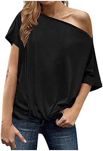 חולצות חולצות לנשים שיפוע צוות צוואר קיץ ארוך שרוול אופנה קל משקל בתוספת גודל טרנדי מזדמן